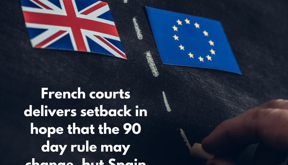 90 day rule change sees setback in France