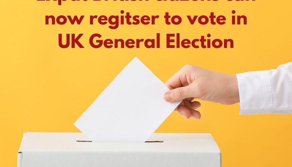 Expats can register to vote in General Elections